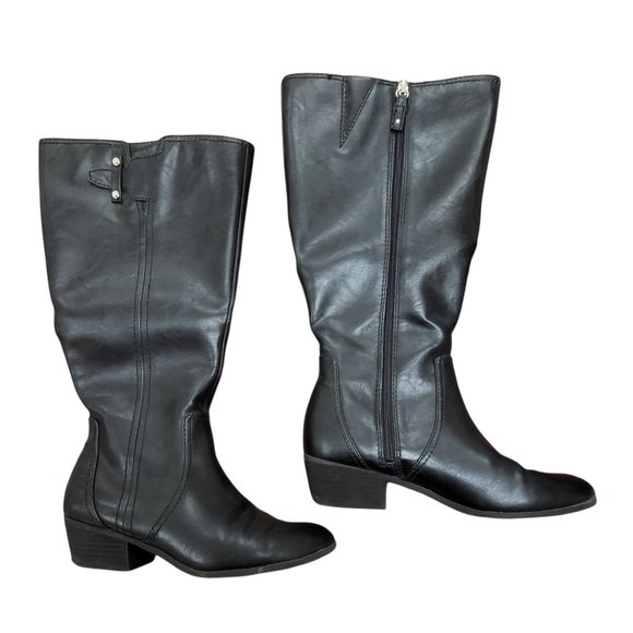 Dr. Scholl's Women's Brilliance Wide Calf Riding Boot 9 - Picture 2 of 8